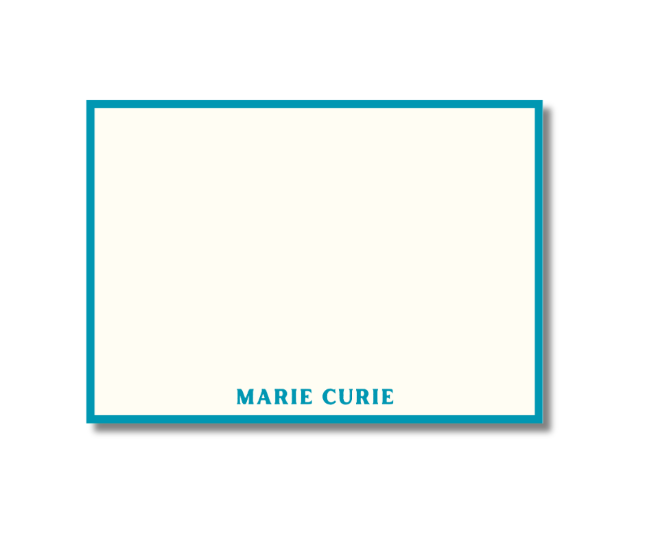 Custom Color A6 Textured Cardstock Note Cards