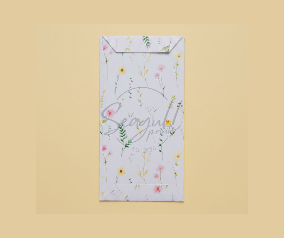 Elegant Floral Money Envelope for Weddings and Holidays