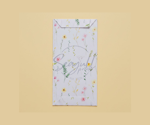 Elegant Floral Money Envelope for Weddings and Holidays