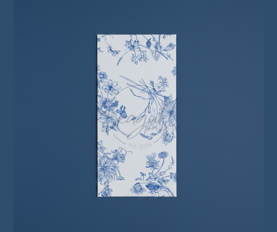 Elegant Floral Money Envelope for Weddings and Holidays